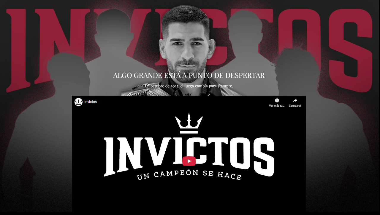 Programa Invictos Ilia Topuria